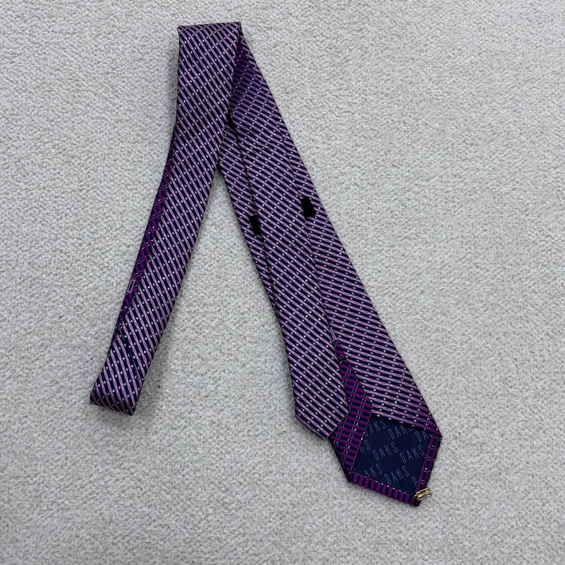 F 닥스 실크 넥타이 0402E 상품이미지2