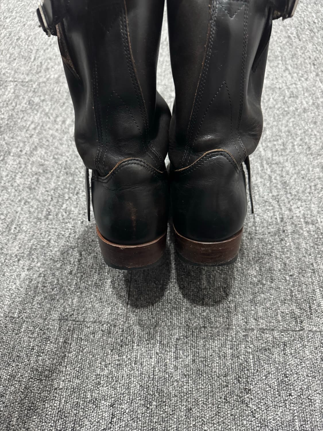 9D) 줄리안 오일드 풀그레인 차심 엔지니어부츠 Julian Boots 상품이미지8