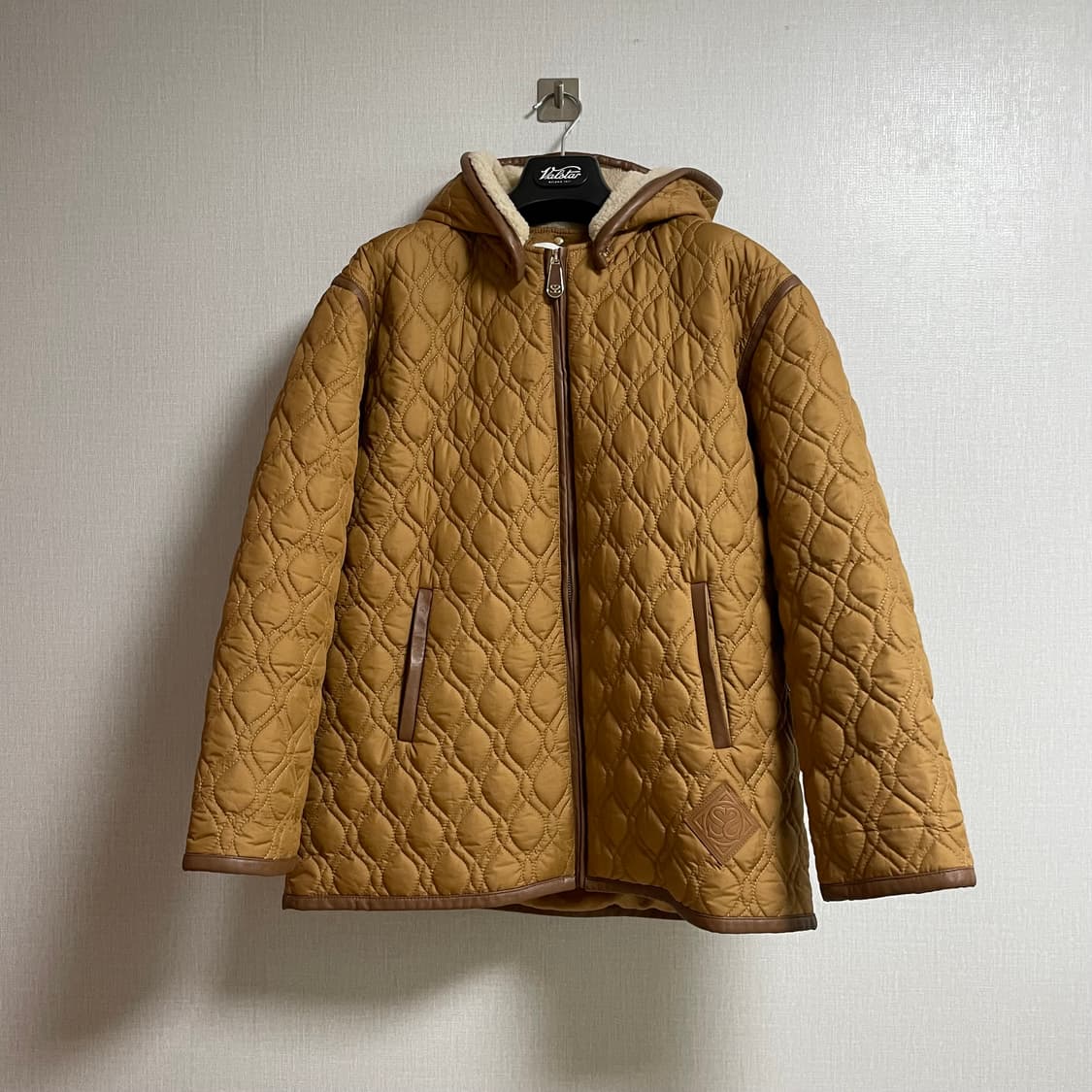 [34]산드로 퀼팅 후드 점퍼 상품이미지1