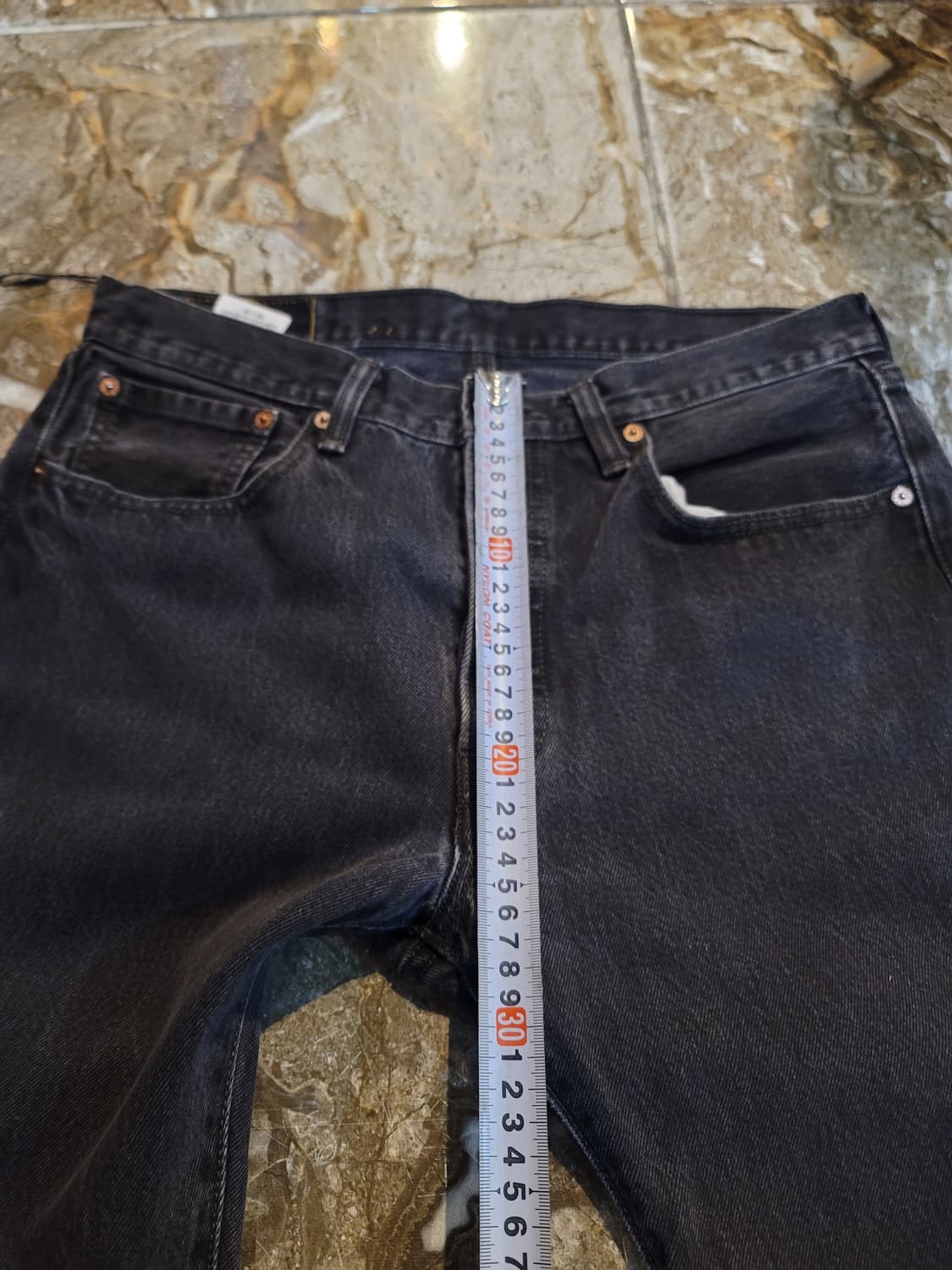 리바이스 흑청 데님팬츠  상품이미지8