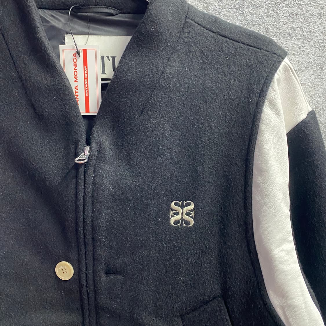 세터 퍼시 칼라리스 바시티 자켓 클래식 블랙 A2 상품이미지3