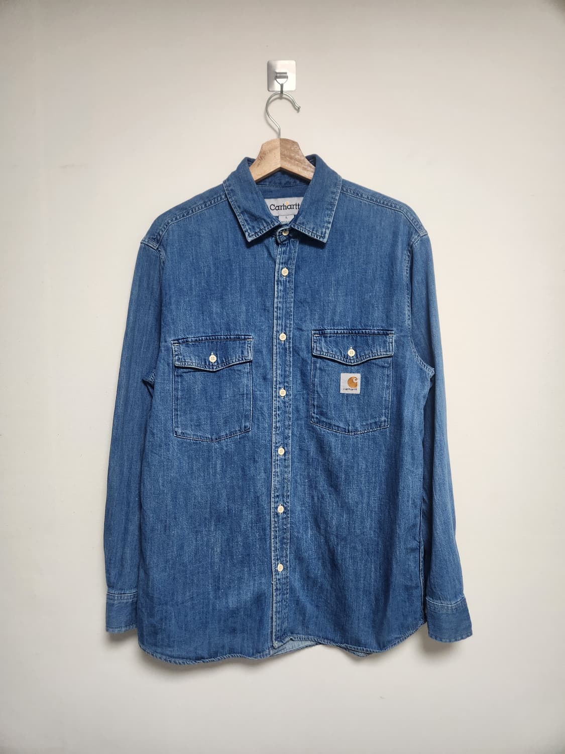 칼하트Carhartt 데님 셔츠 L - S204 상품이미지1