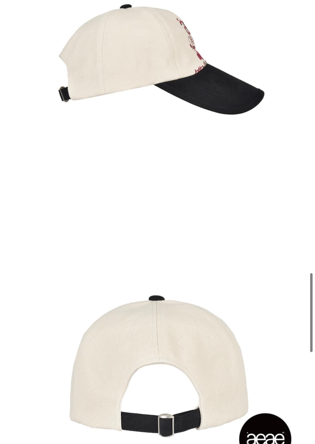 AEAE) Wed Logo 5 Pannel Ball Cap F 상품이미지3