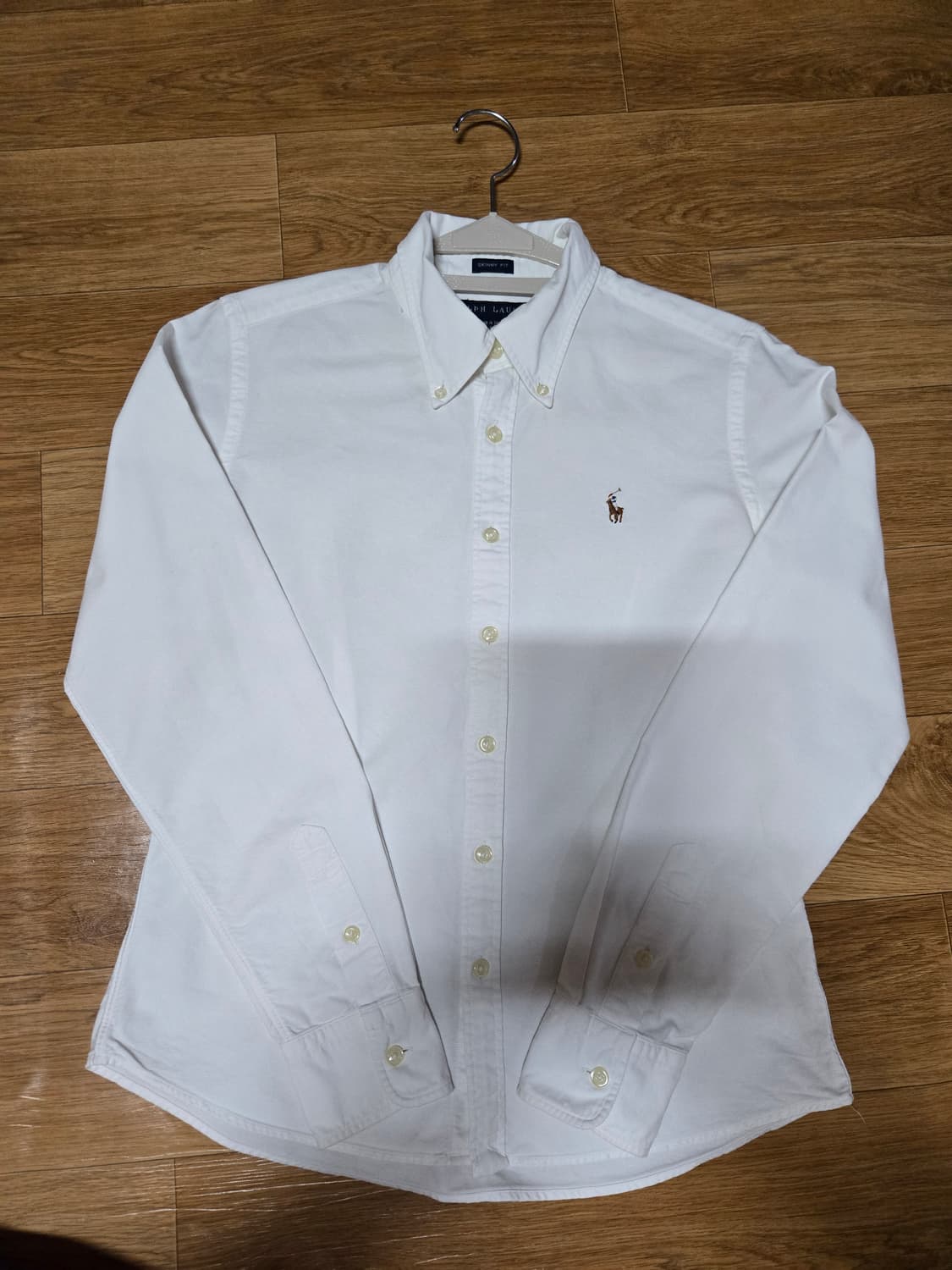 로렌 랄프로렌 여성 옥스포드 화이트 셔츠 상품이미지3