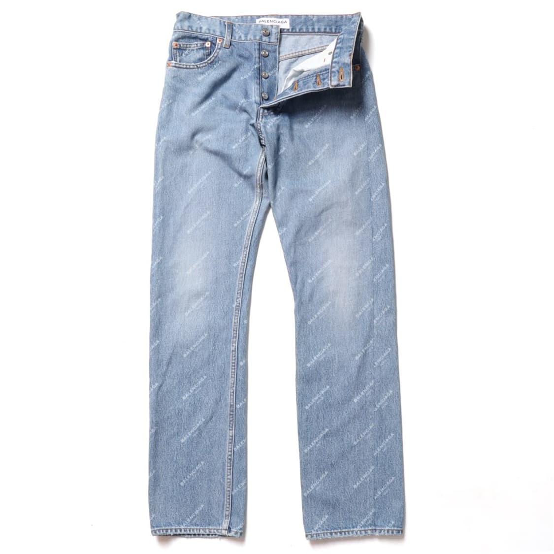 발렌시아가Balenciaga Logo Printed Denim Pants 상품이미지5