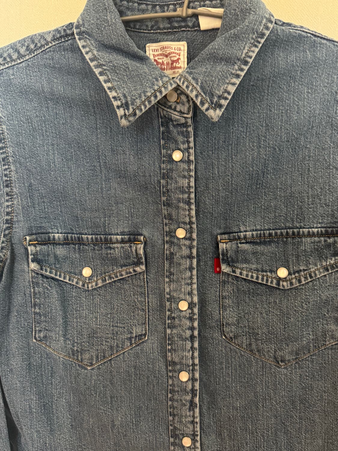 Levi’s 여성 웨스턴 데님 셔츠 상품이미지4