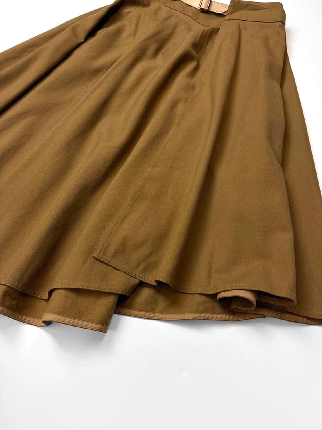 에르메스 명품 100% 울 언발 플리츠 스커트 PN5725    상품이미지4