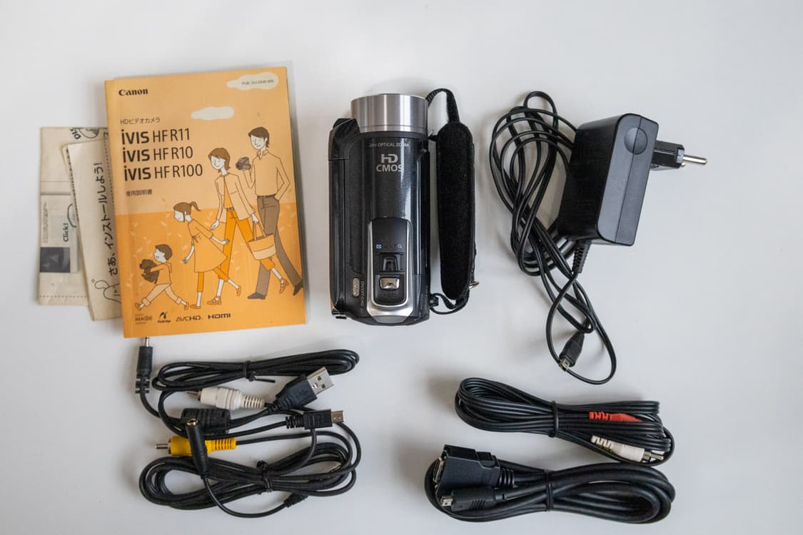 Canon Ivis HF R11 / 빈티지 디지털 캠코더 상품이미지9