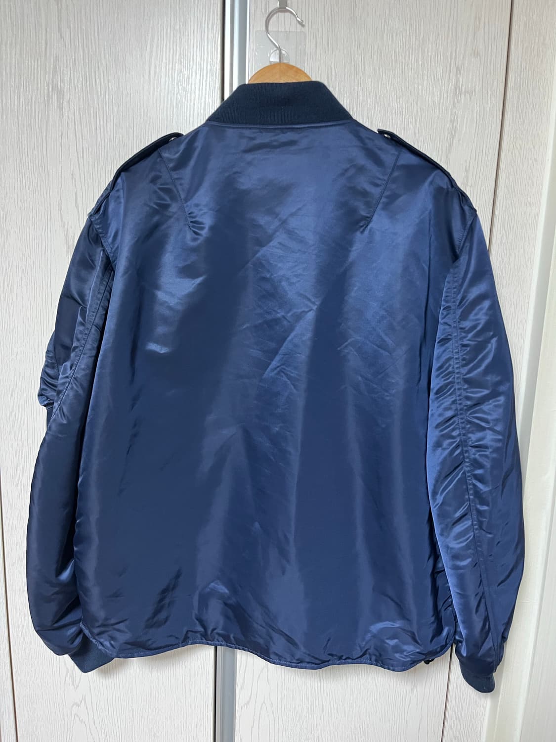 Nanamica 나나미카 블루종 ma-1 자켓 네이비 M size 상품이미지3