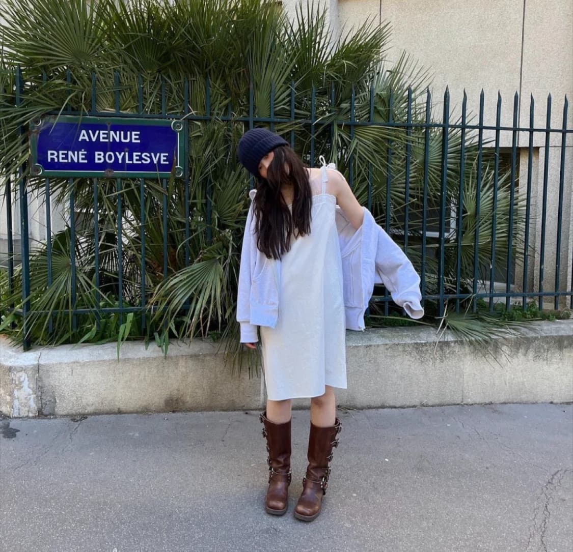 프레클-노이어덜트 레이스 원피스 새상품 상품이미지2