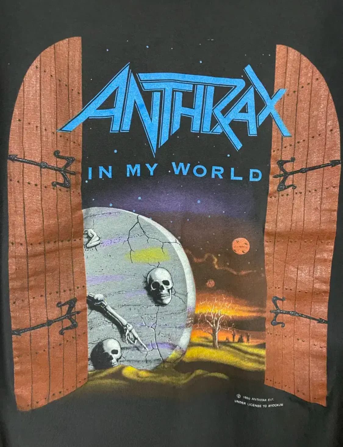 앤스랙스 90s 밴드티 상품이미지2