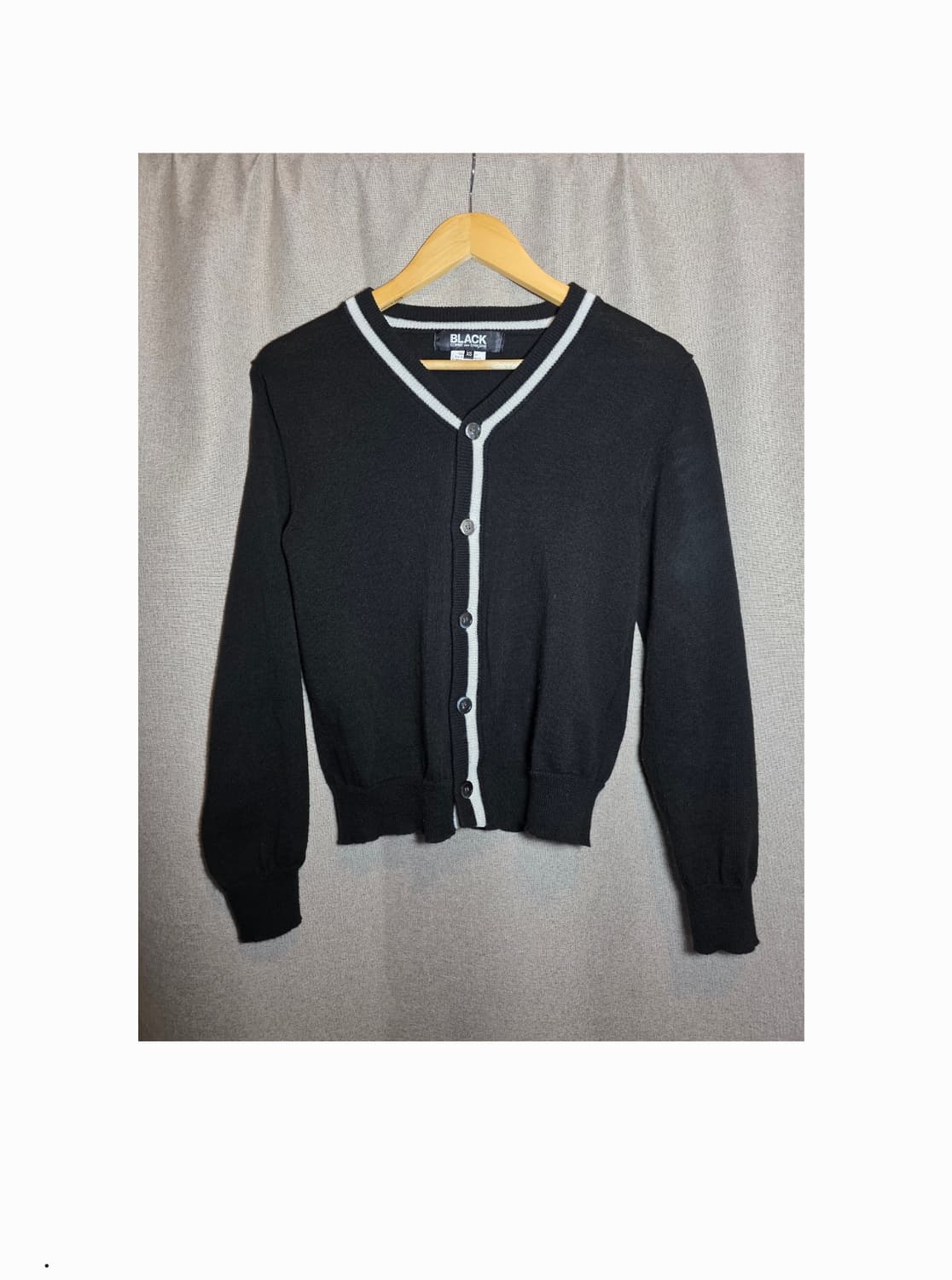 Comme des garcons black cardigan 상품이미지1