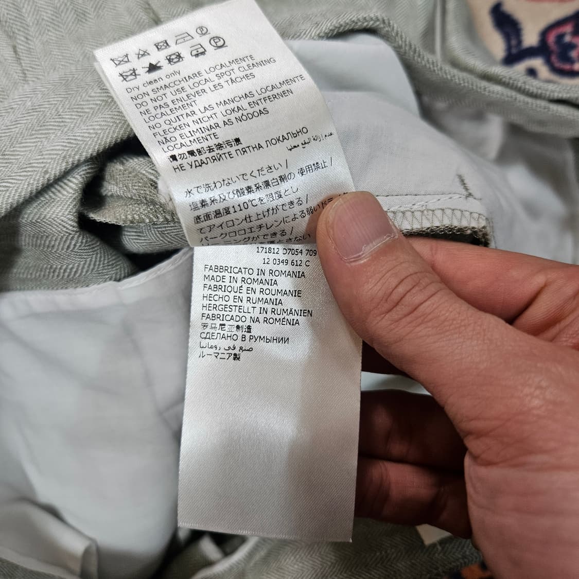 Slowear incotex in Italy 린넨 투턱 릴렉스핏 팬츠  상품이미지10