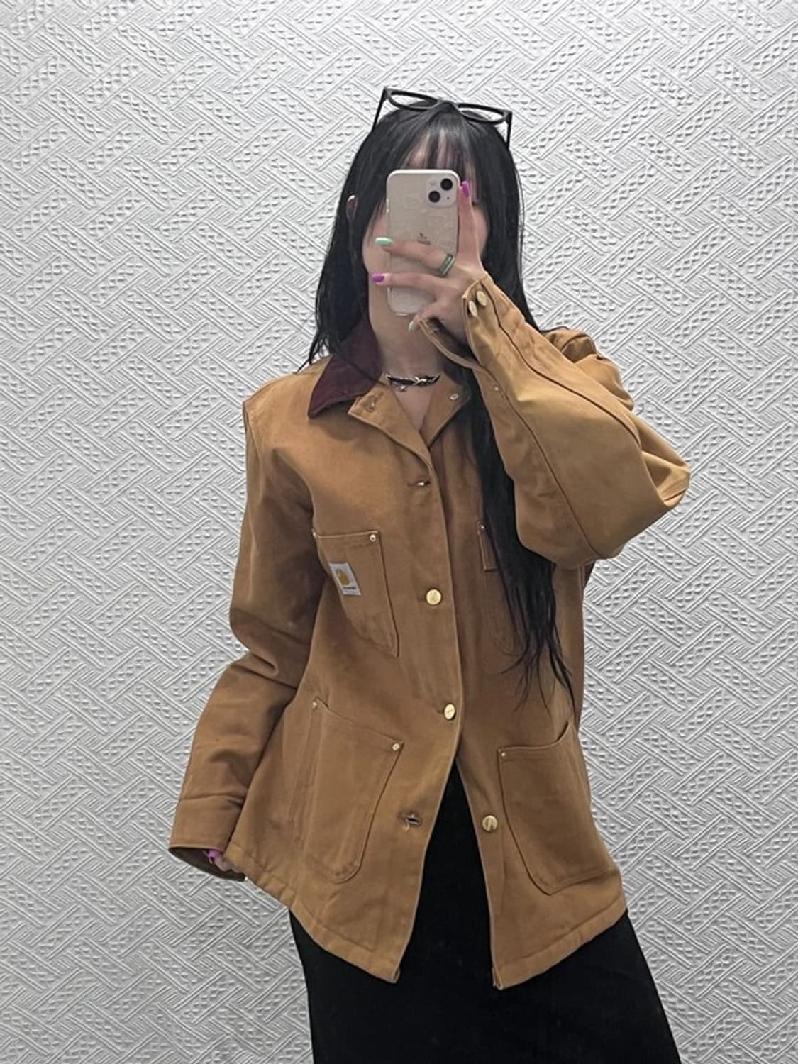 칼하트 C001 덕 초어 워크 자켓 S C07179 상품이미지1