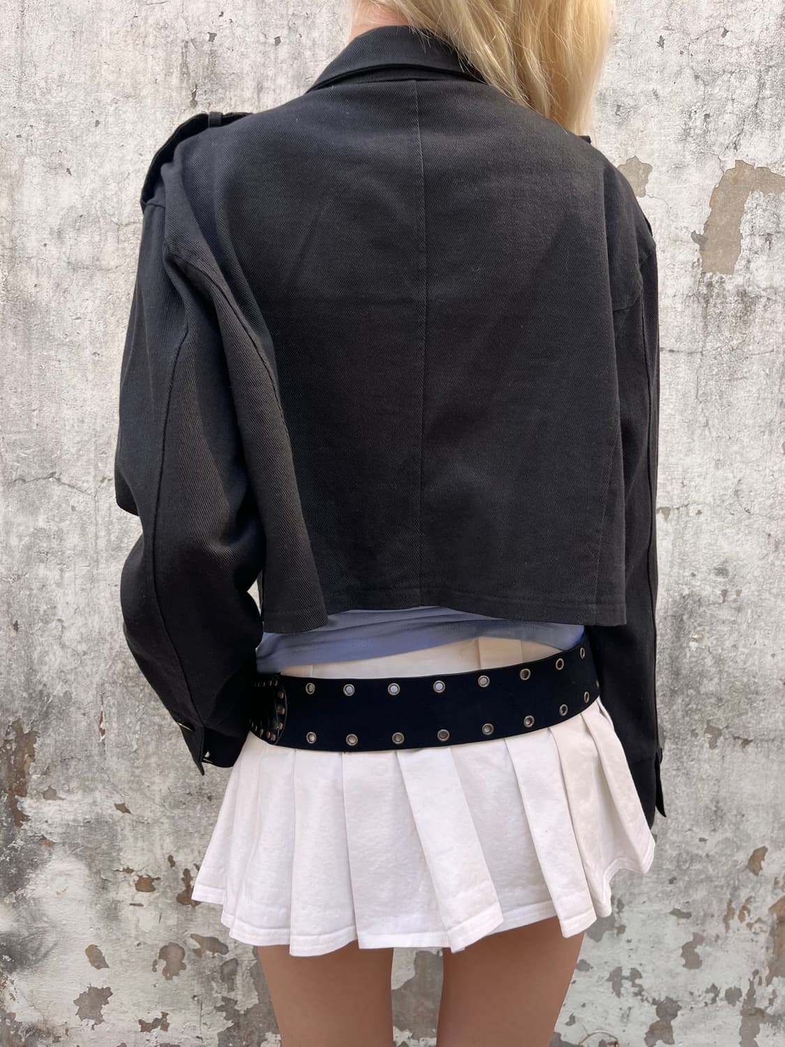 금장 블랙 나폴레옹 자켓 상품이미지2