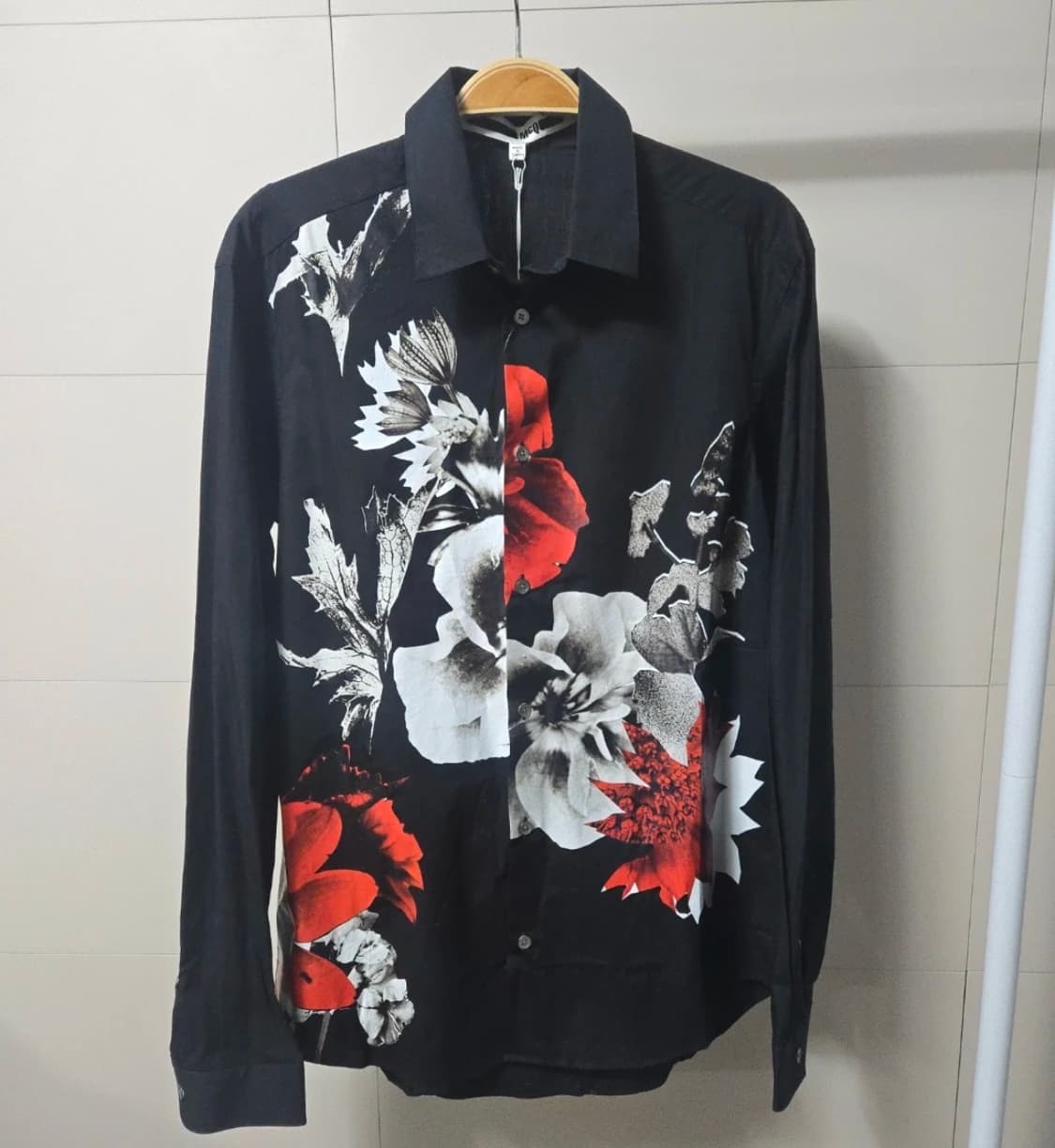 알렉산더 맥퀸 16SS 플라워 셔츠 상품이미지1