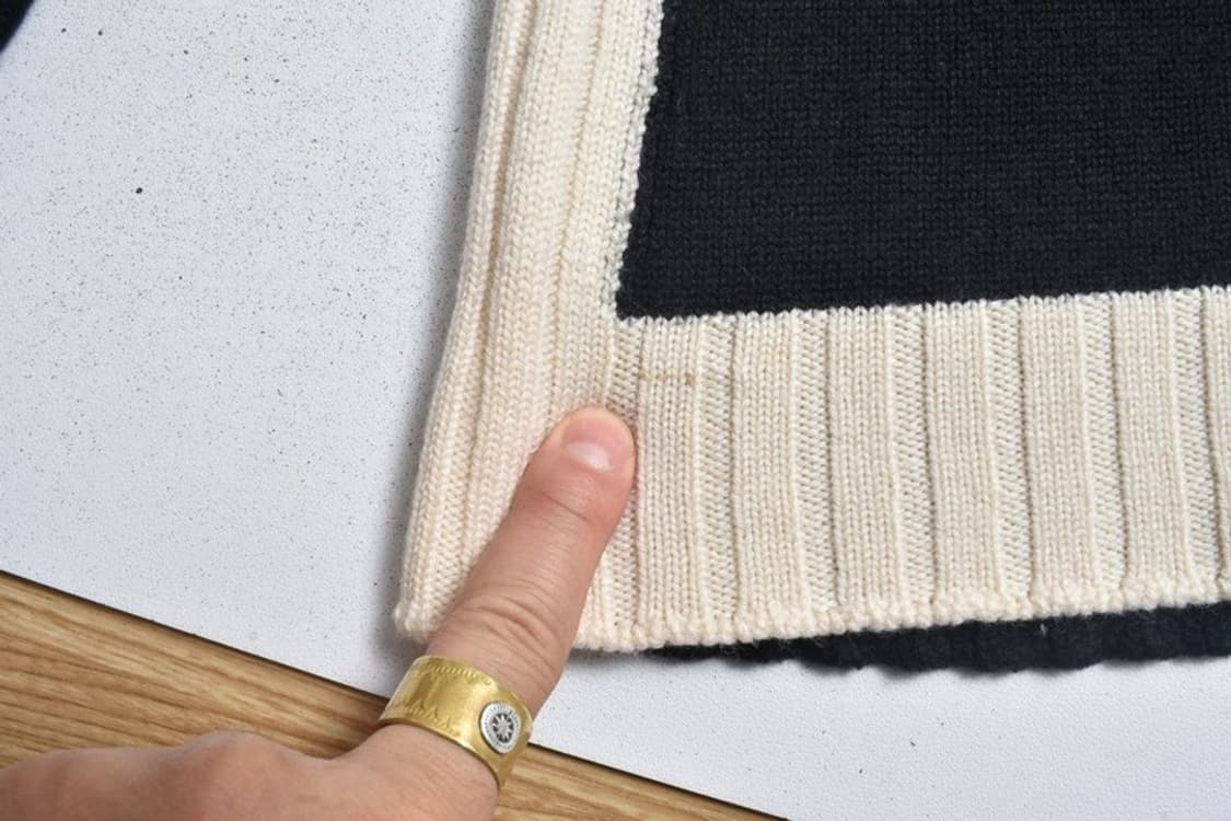 히스토리아이스버그 니트 집업 자켓 상품이미지7