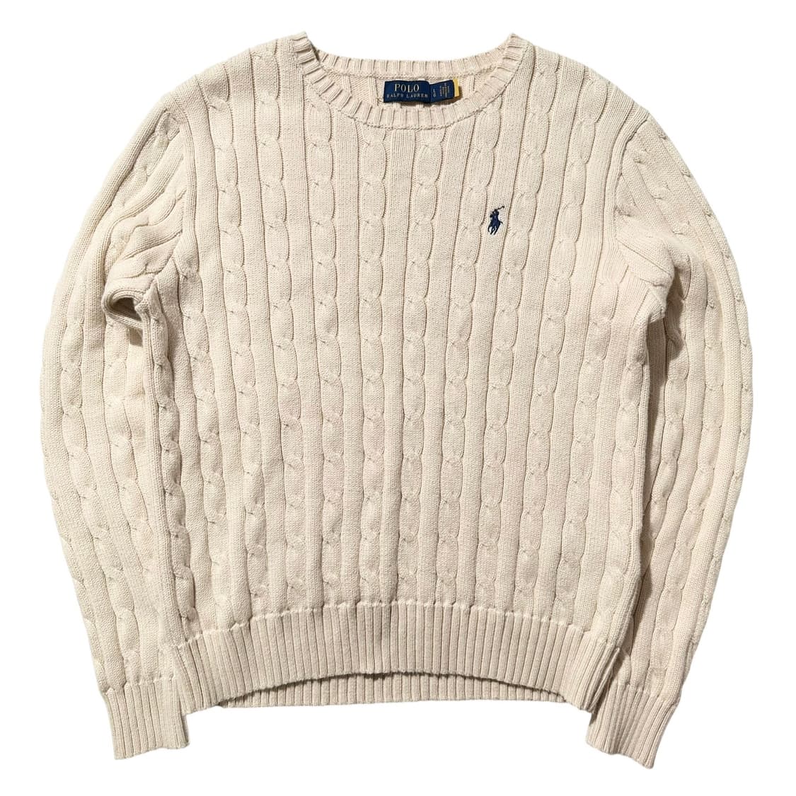 폴로 랄프로렌 케이블 라운드 니트 (신형QR) 상품이미지1