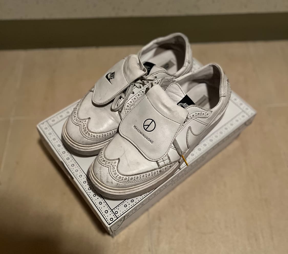 나이키 x 피스마이너스원 권도1 화이트 265 상품이미지2