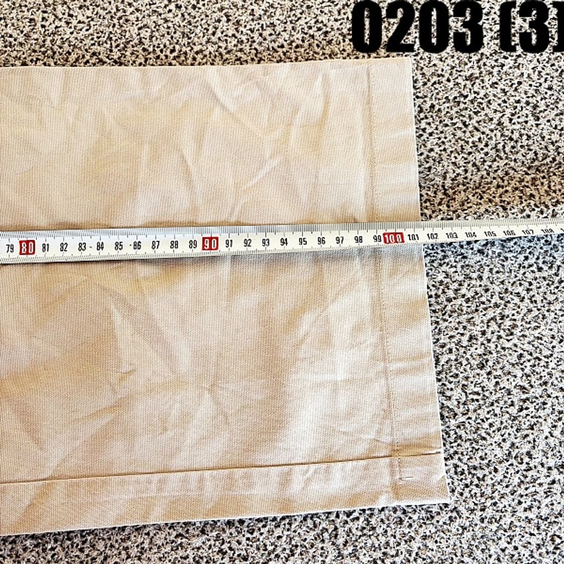 [94-106] 빈폴 원턱 베이지 치노 면 팬츠 상품이미지9