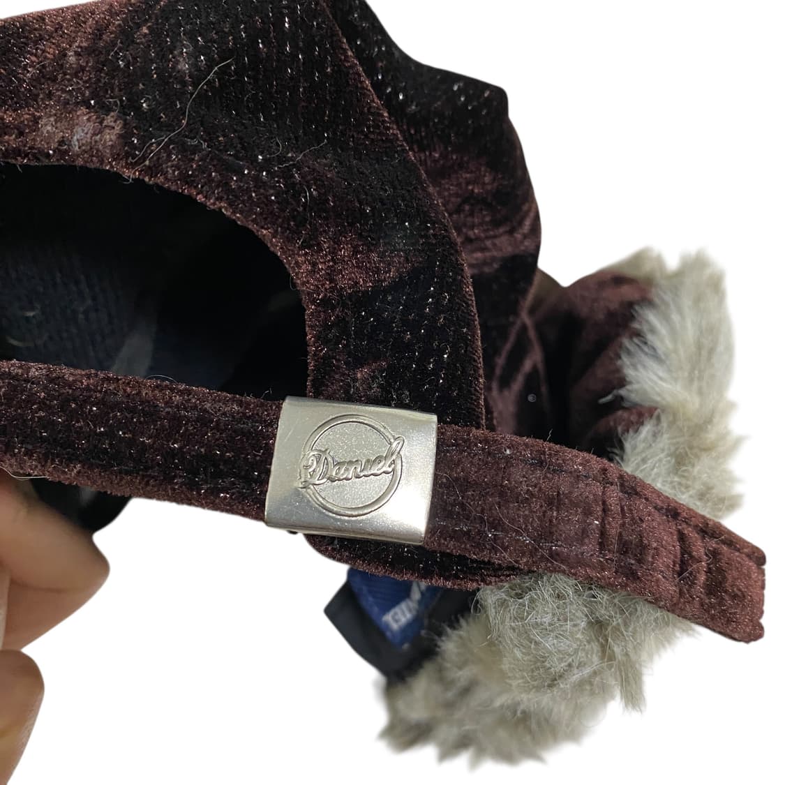 Brown velvet fur trooper hat 상품이미지7