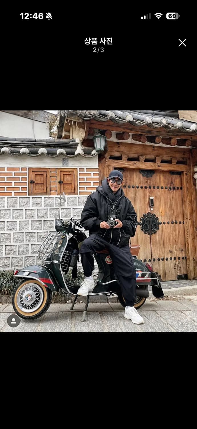 송지오 카라리스 마원 46사이즈 배정남마원 판매합니다. 상품이미지2