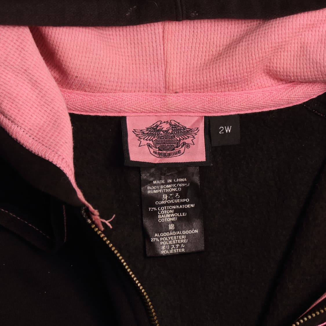 할리데이비슨 나그랑 펑크 후드집업 A1392 상품이미지3