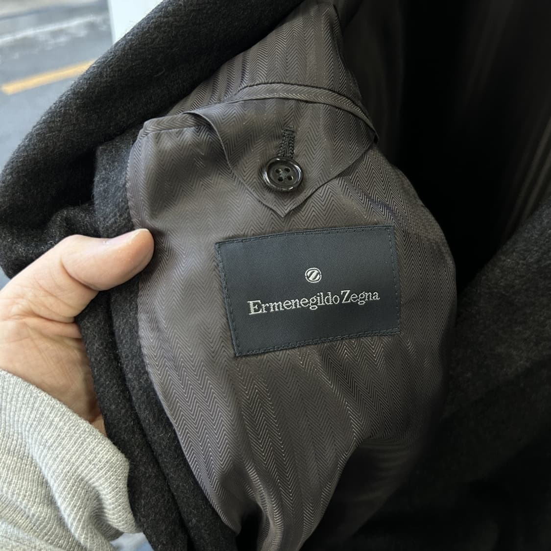 15778 - 에르메네질도 제냐 캐시미어 코트 (캐시미어 100%) 상품이미지6