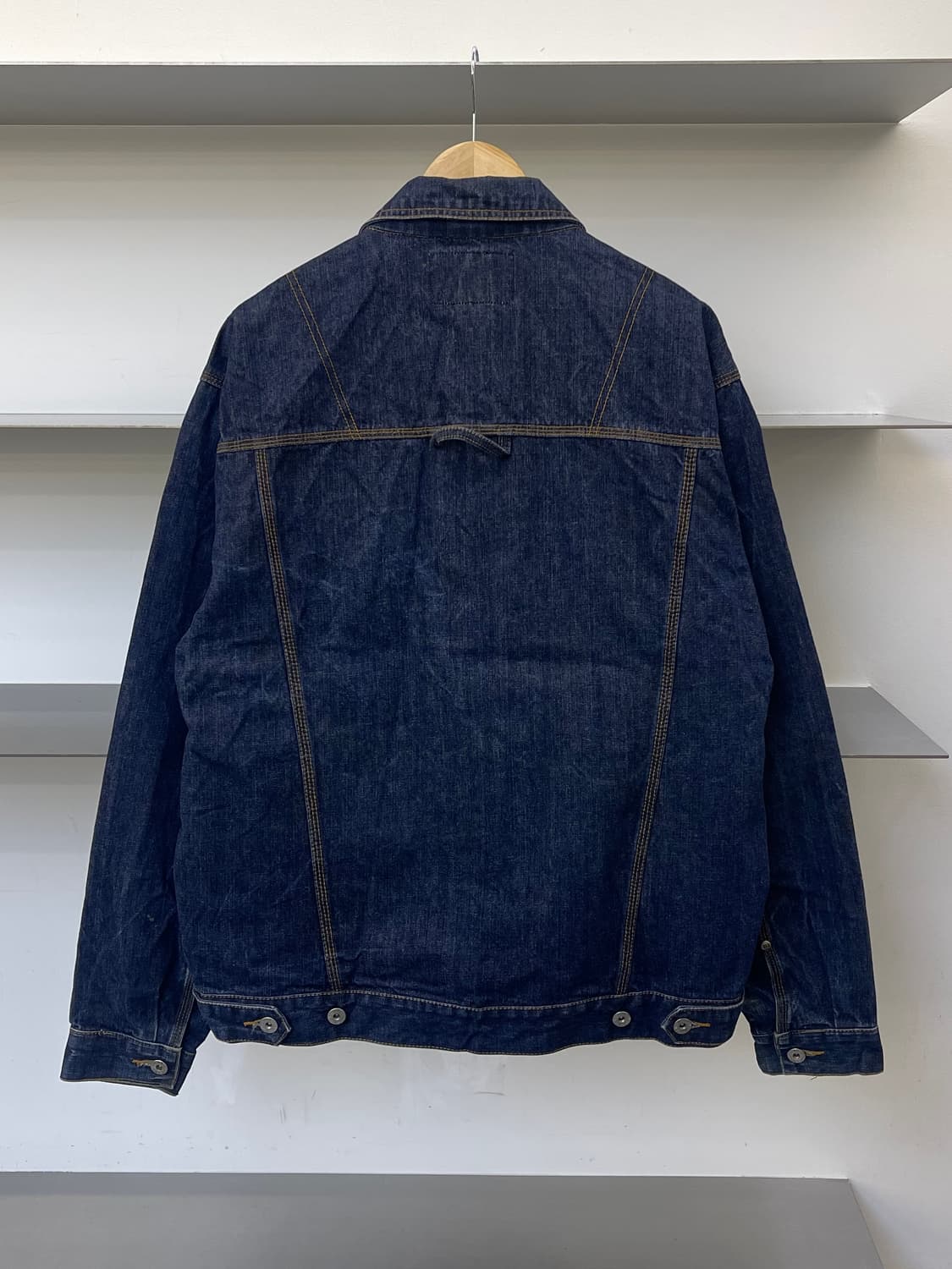 웹스 올드스쿨 힙합 데님 자켓 상품이미지4