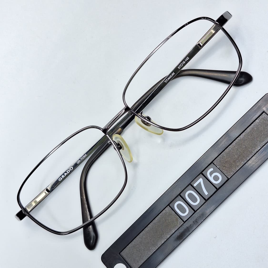 00s 일본 빈티지/GRADO GR-7026K 웰링턴 티타늄 안경테  상품이미지1