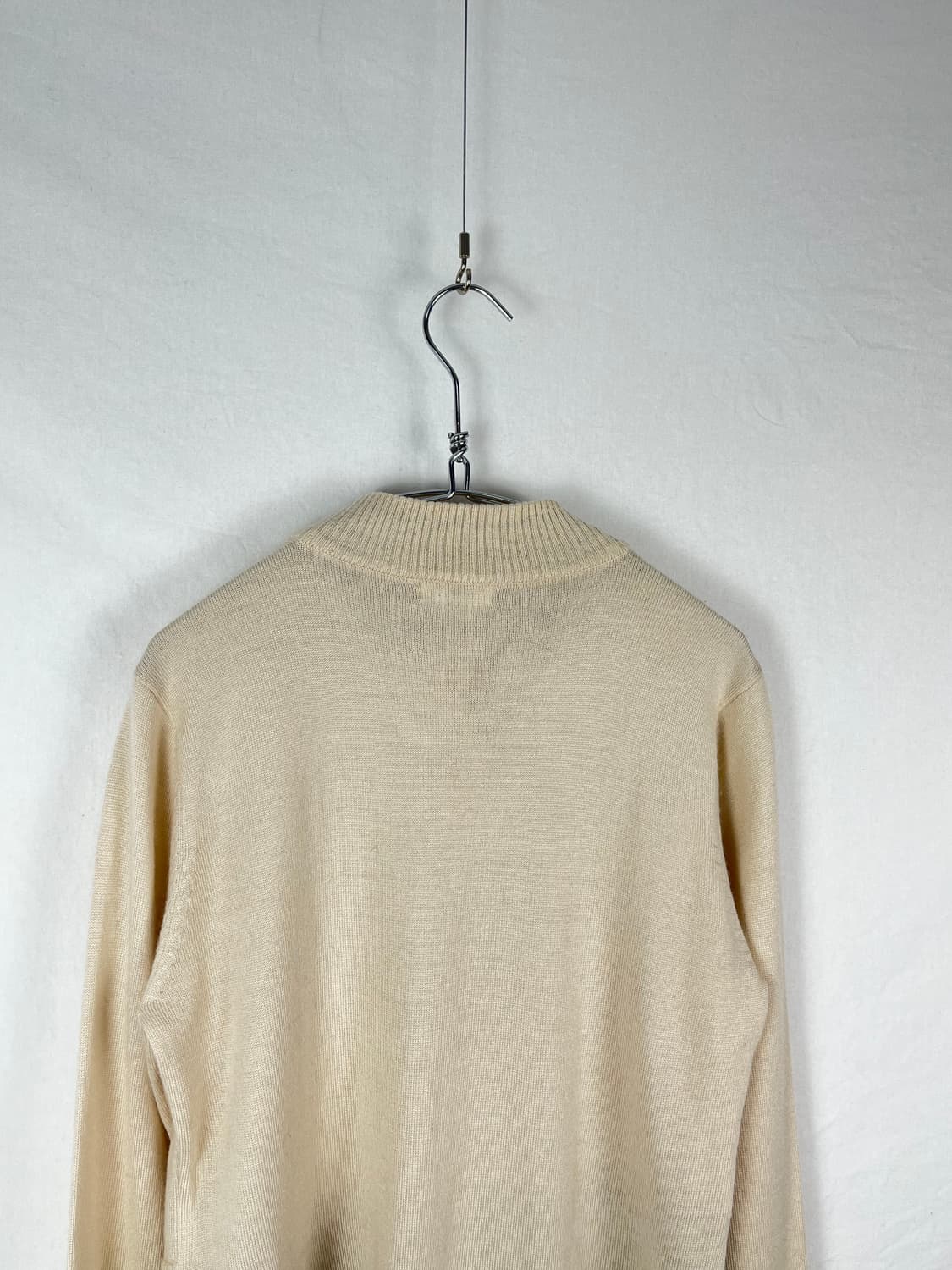 Vintage 스트라이프 포인트 아이보리 가디건  상품이미지5