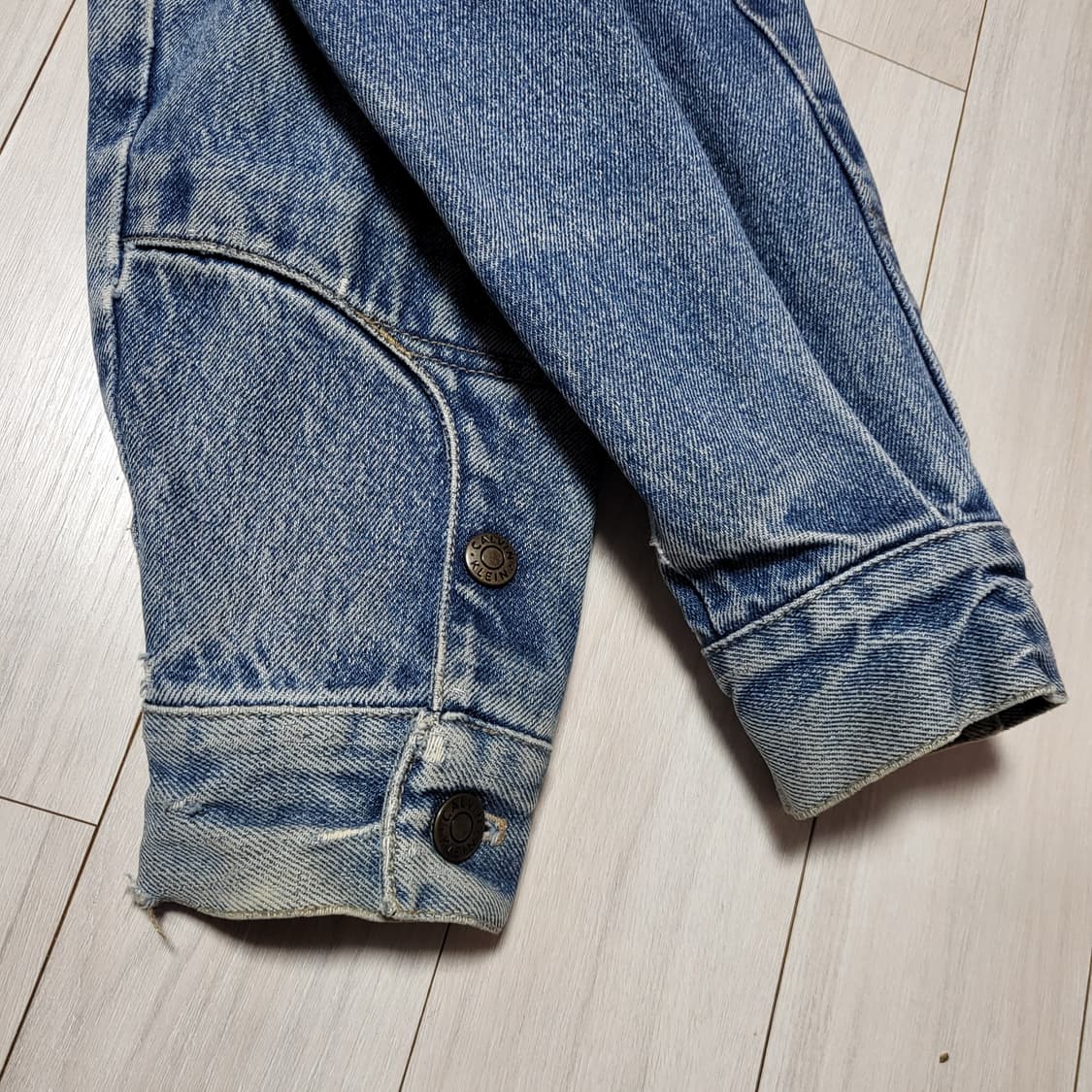 (M) Y2K CK 캘빈클라인 스터드 데님자켓 락시크 펑크자켓 상품이미지7