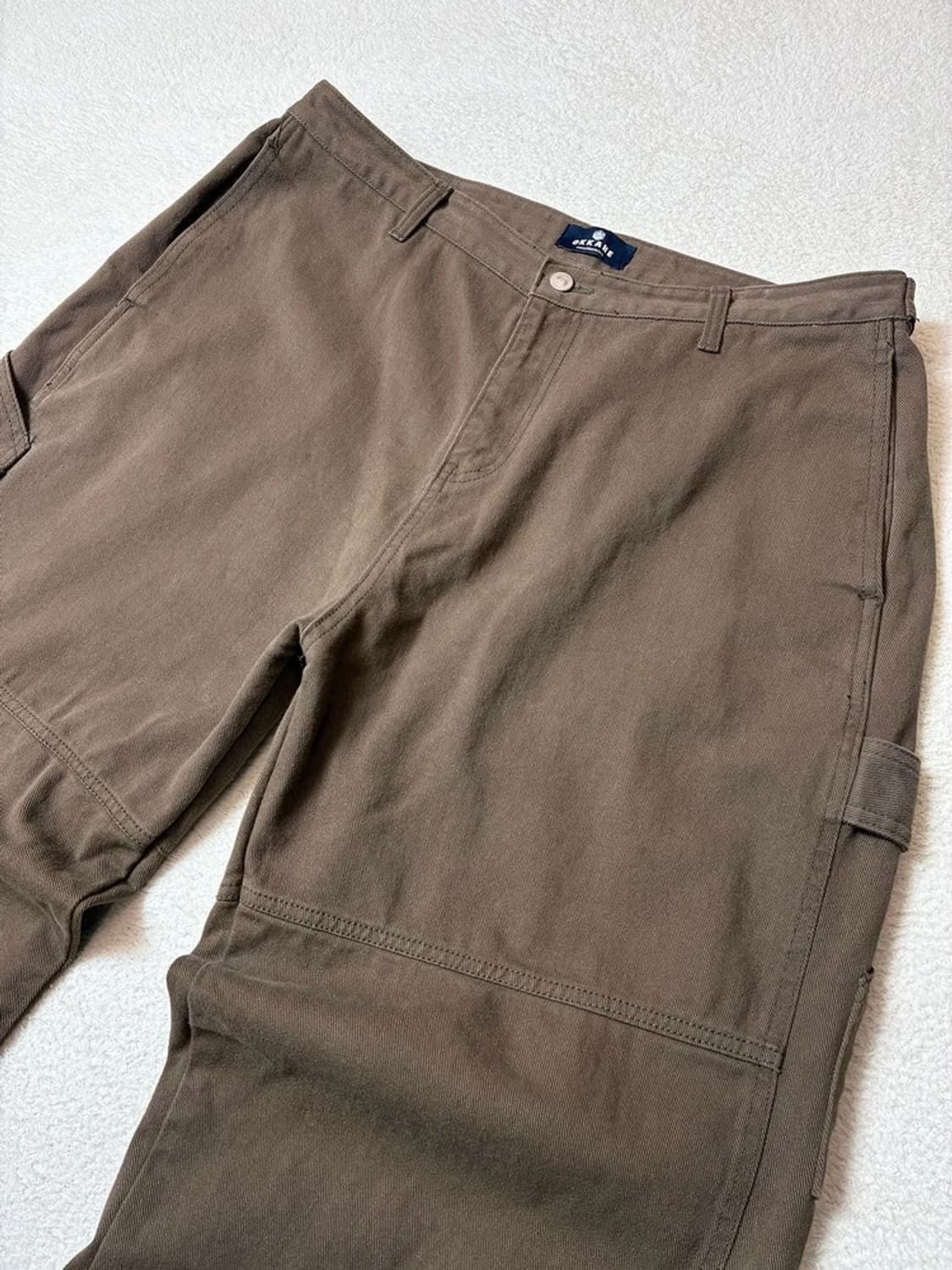 Okkane 코튼 와이드 팬츠 PN6701 상품이미지2