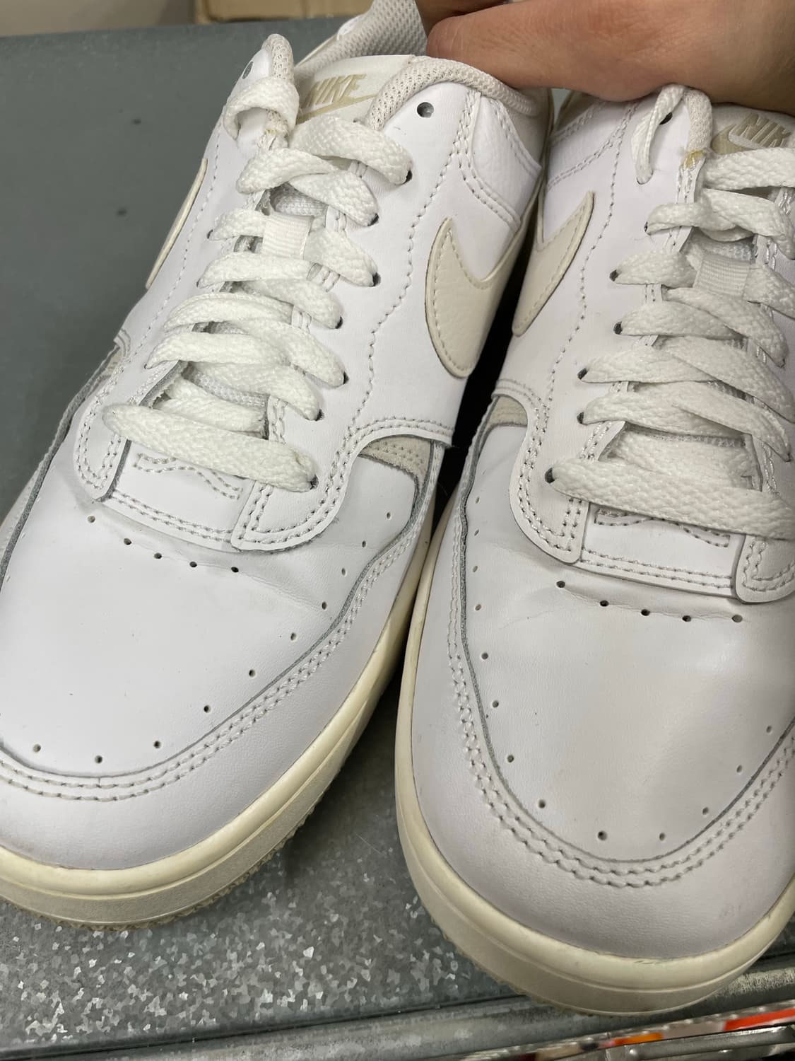 나이키 감마 포스 화이트 라이트 본 255 상품이미지8