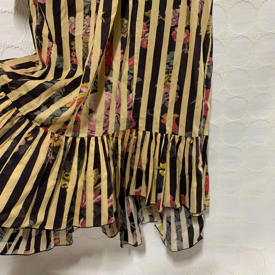 Dries van noten스트라이프 플로럴 원피스 상품이미지7