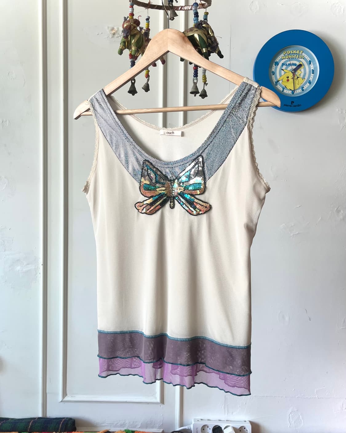 Japanese Vintage Butterfly Sleeveless 상품이미지4