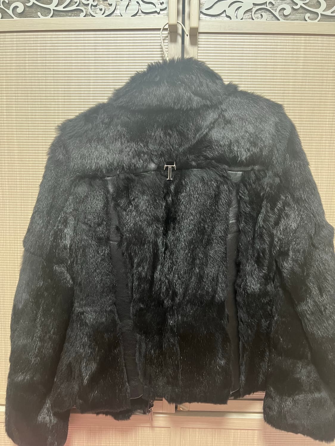 빈티지 토끼털 퍼 자켓 상품이미지2