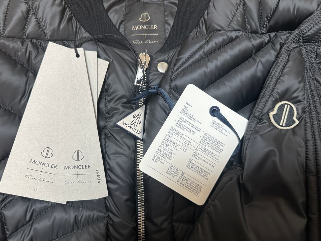 릭오웬스 x 몽클레어 메가펜타 플라이트 퀼팅 경량 상품이미지7