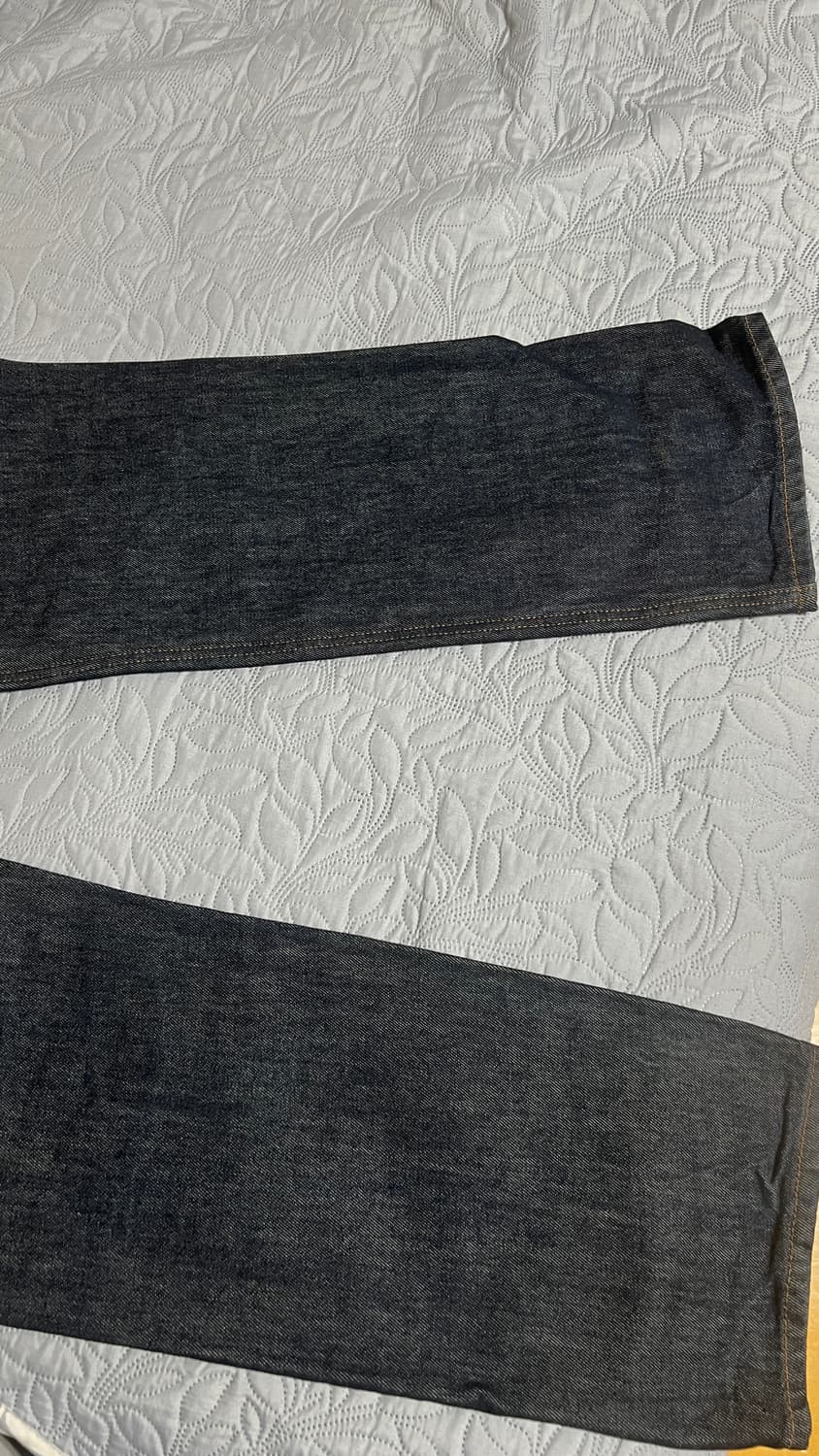 브랜디드 하드 트위스트 원워시 인디고 데님 (28) 상품이미지5