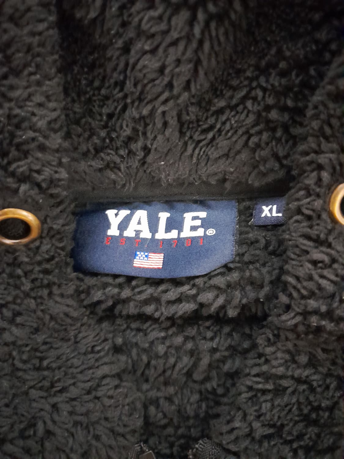 💥예일 후리스 집업 후드 블랙 (XL)
 상품이미지6