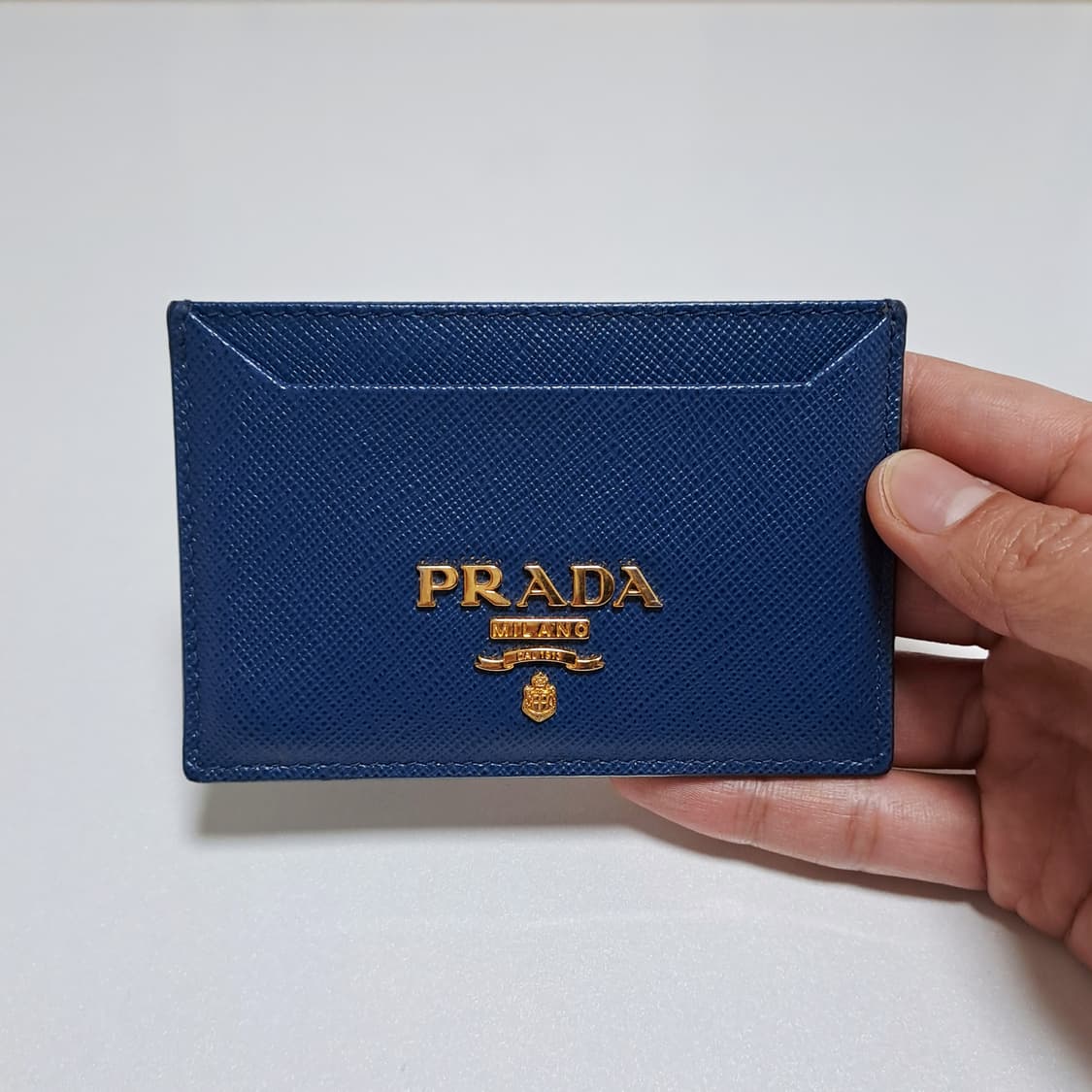 [100%/정품] 프라다 사피아노 메탈 카드지갑,프라다지갑,프라다카드지갑 상품이미지1