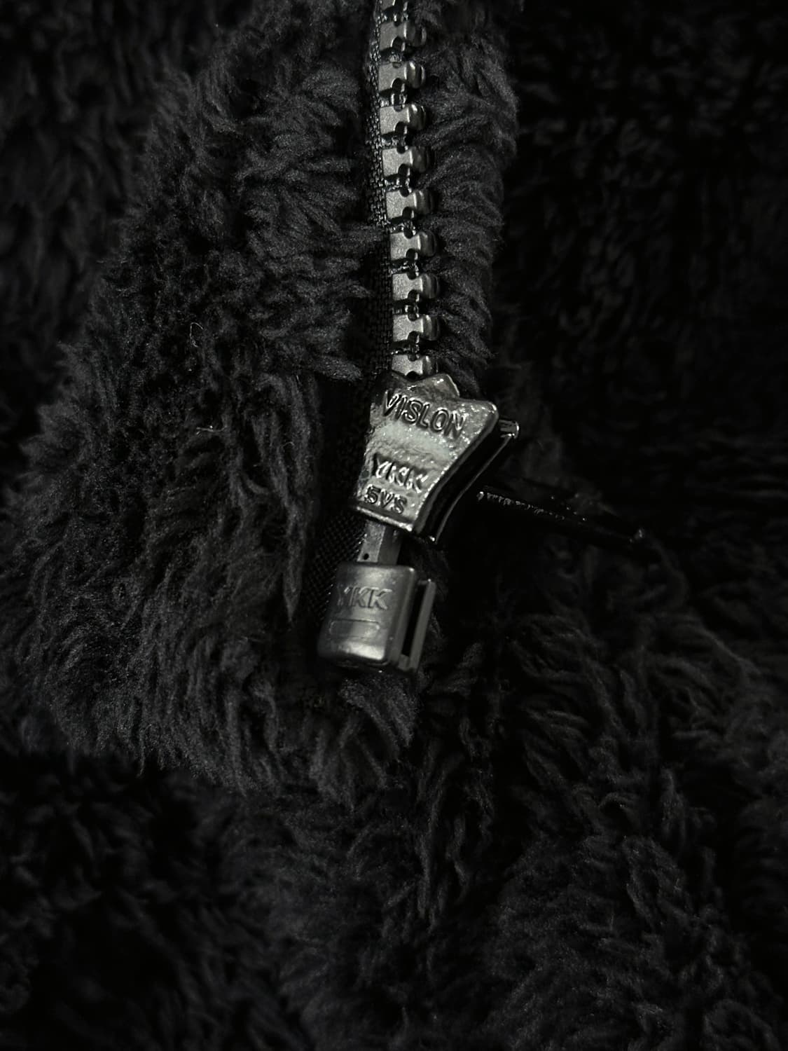 요지 야마모토 리빙 블랙 플리스 자켓 상품이미지10