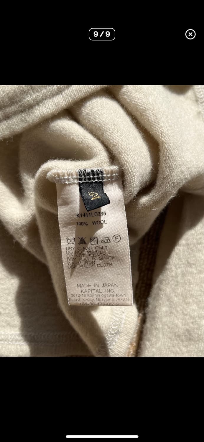 kapital wool long sleeves 상품이미지9