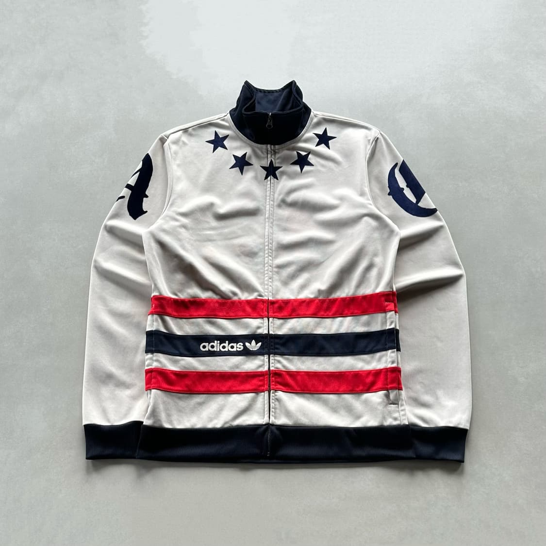 [L]아디다스 희귀 스타 스트라이프 트랙탑 져지 상품이미지1