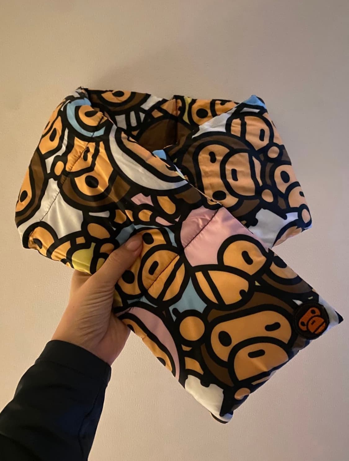 베이프 패딩 목도리 상품이미지1