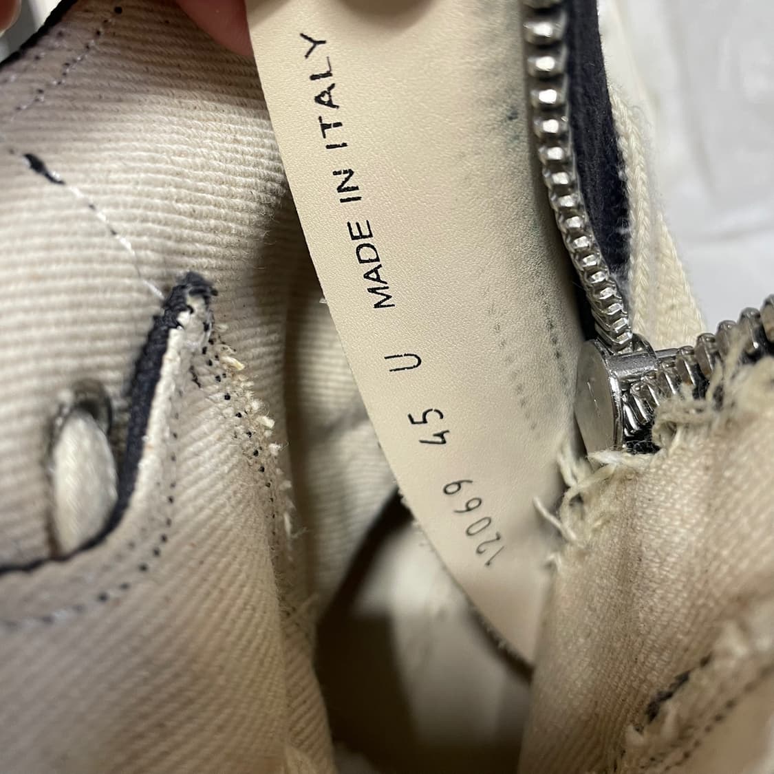 45) 릭오웬스 다크쉐도우 라몬즈 하이 (릭컨 하이탑) 상품이미지7