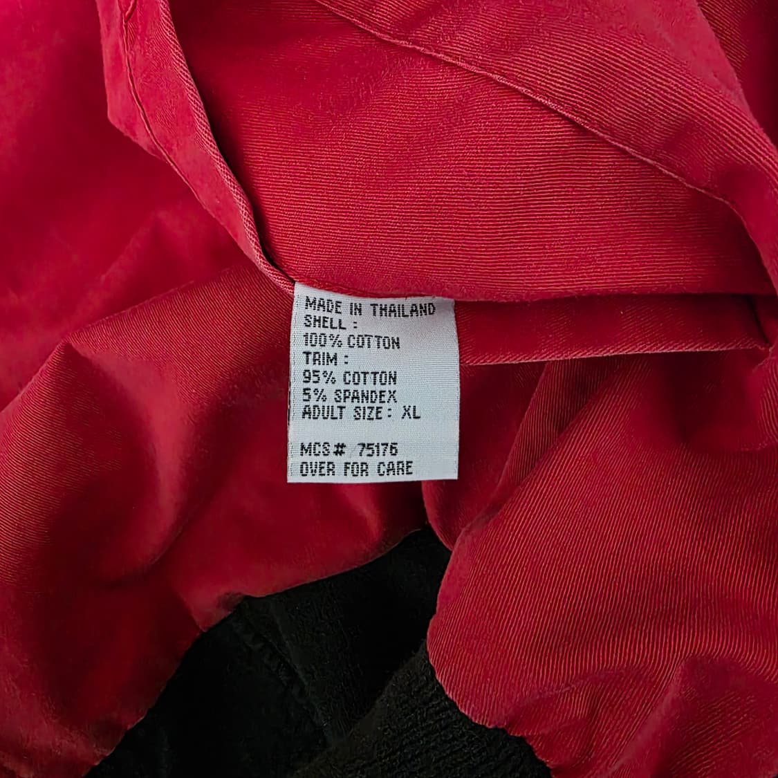 [XL] 90s 빈티지 말보로 리버시블 봄버 자켓 블랙/레드 스테인 상품이미지9