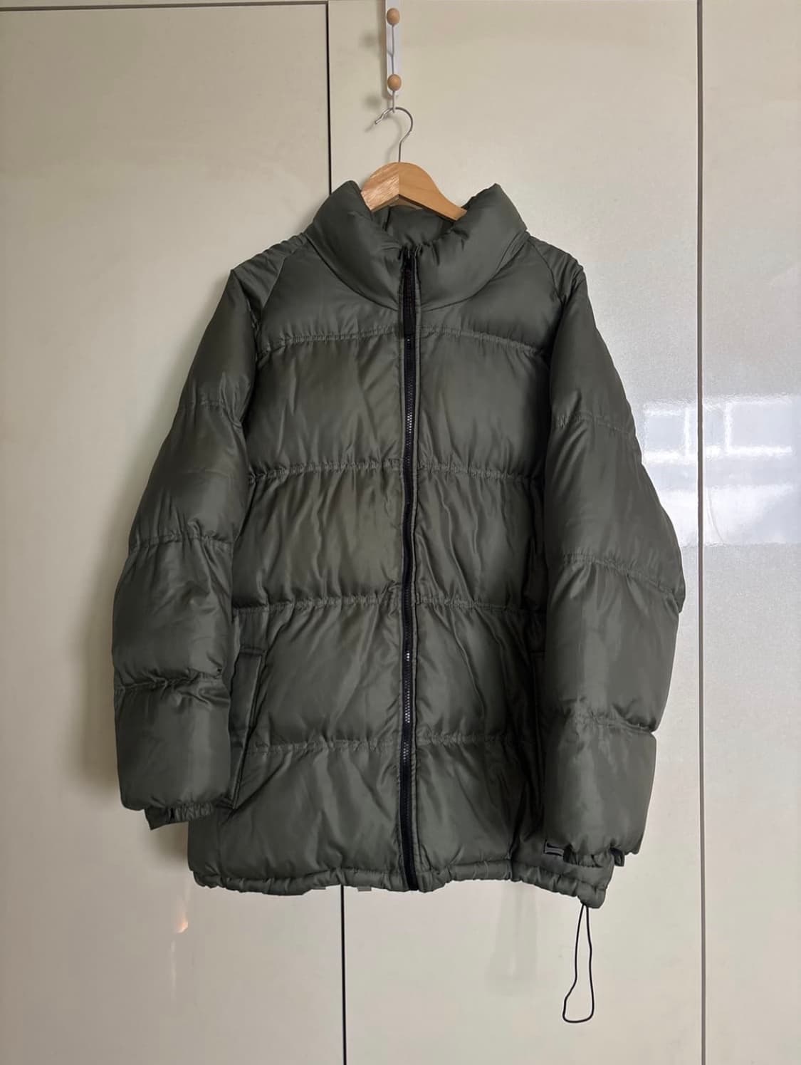 빈티지 카키패딩 상품이미지3