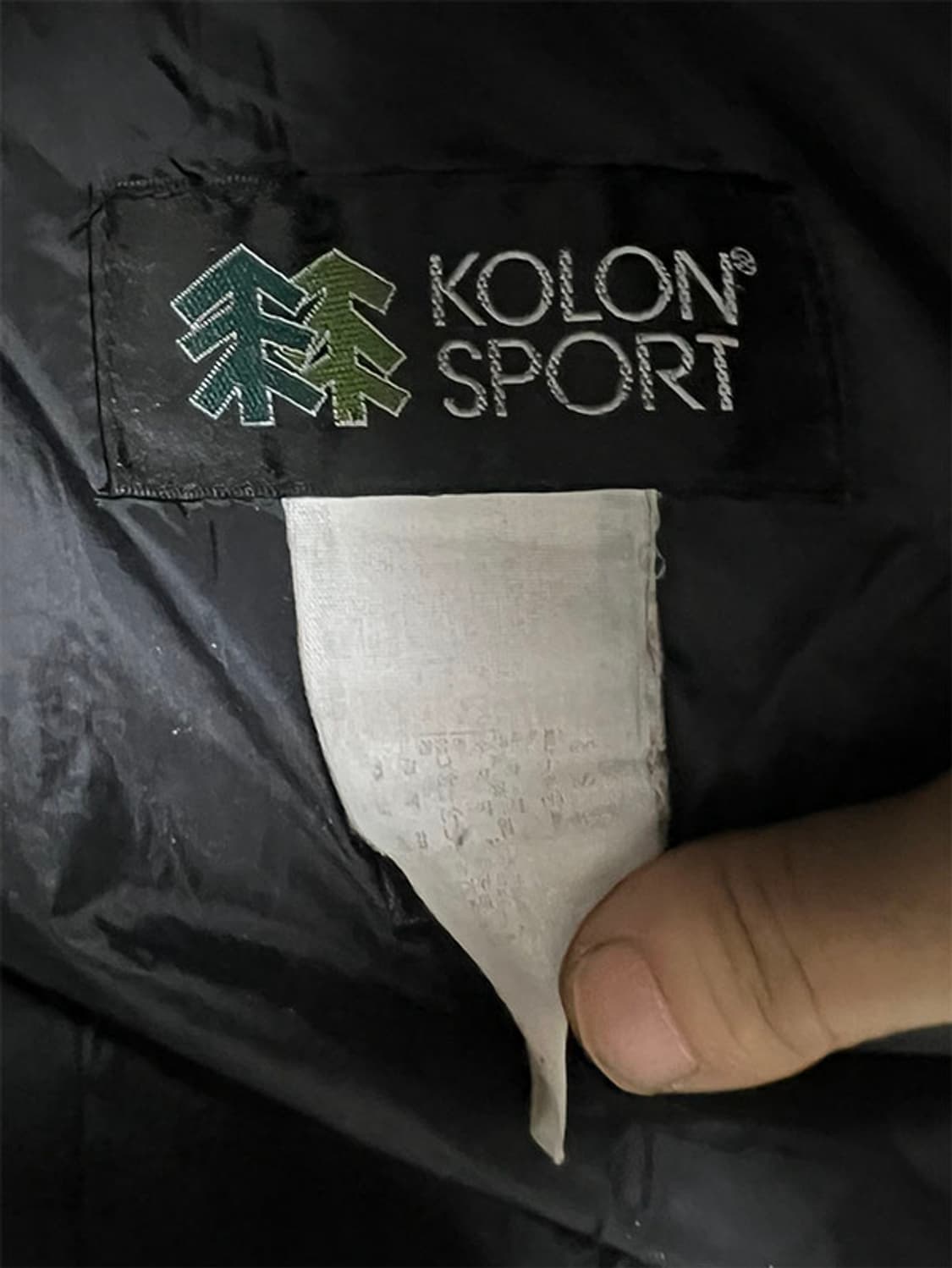 코오롱스포츠 800 남자 패딩점퍼 구스 빵빵한 L 100  상품이미지5