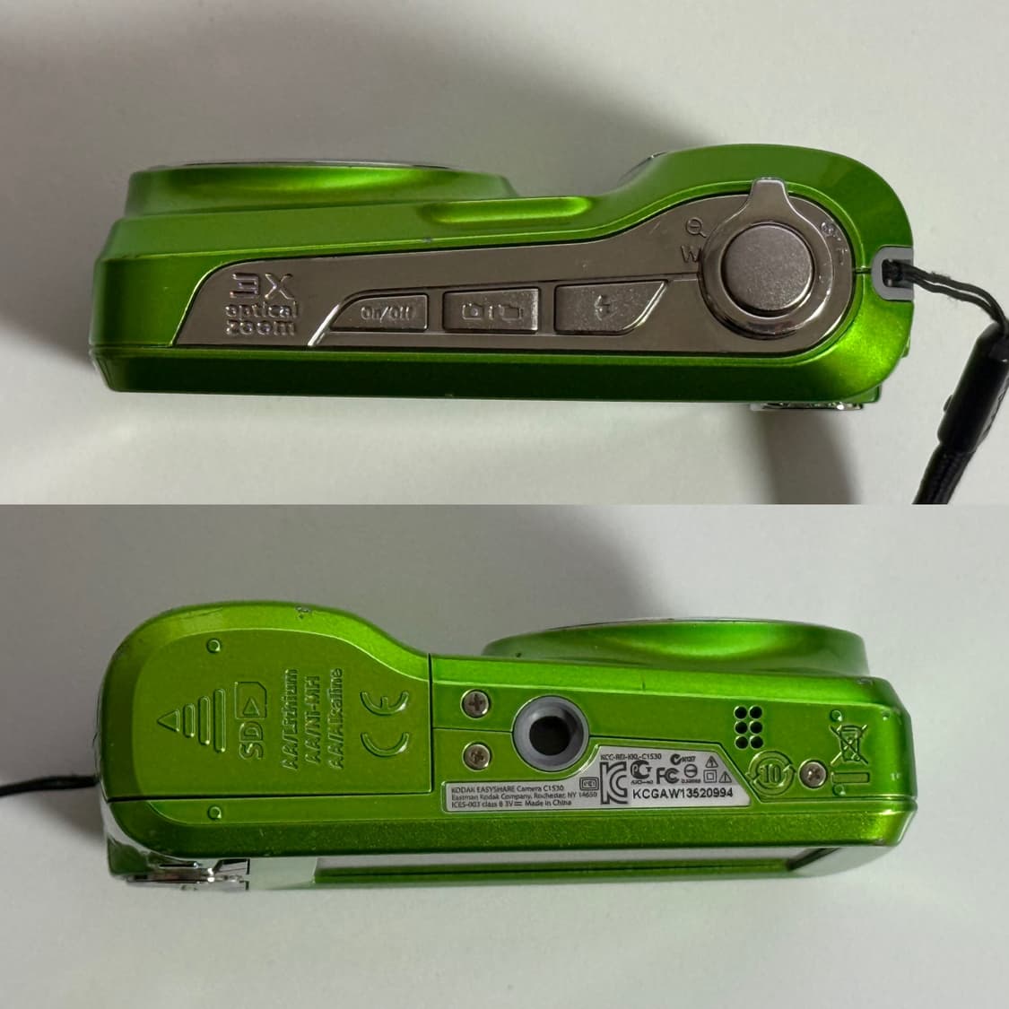 Kodak 코닥 이지쉐어 C1530 라임색 빈티지 디카 상품이미지3